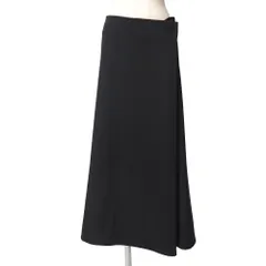 ■美品■Yohji Yamamoto +NOIR ヨウジヤマモト プリュス ノアール ロングスカート サイズ2 ウールギャバジン ブランド古着【中古】20260617/RA9743のサムネイル