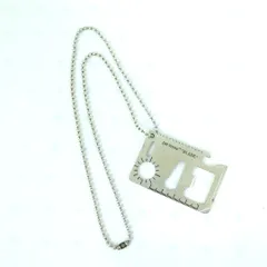 OFF-WHITE　オフホワイトブレード BLADE ネックレス シルバーカラーのサムネイル