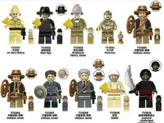 INDIANA JONES(インディ・ジョーンス) LEGOブロック 互換 フィギュア 10種 未開封 SET セット で まとめ売りのサムネイル