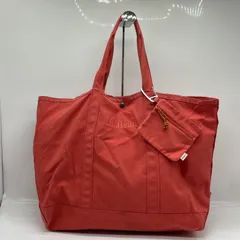 BN9295□L.L.Bean SALON adam et rope別注 グローサリートート ミニポーチ付き オレンジ系 肩掛け可能 515775のサムネイル