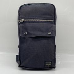 PORTERポーター スモーキー ボディバッグ スリングバッグ 黒 グレー