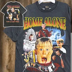 ムービー Tシャツ ホームアローン　HOME ALONe 洋画　コメディ　映画 黒 USA製  シングルステッチ 古着 ビンテージ used vintage  p10/のサムネイル
