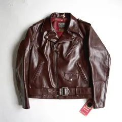 【タグ付き未使用品】SCHOTT【613SJH/7544 SPECIAL HORSEHIDE ONESTAR】42 ワンスターダブルライダースジャケット ショット 26060571のサムネイル