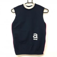 超美品】マンシングウェア 半袖ポロシャツ ブルーグリーン系×白 総柄