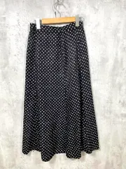 OPAQUE.CLIP オペークドットクリップ ニュアンスドット マーメイドフレア スカート size38/M/黒 ■■ レディースのサムネイル