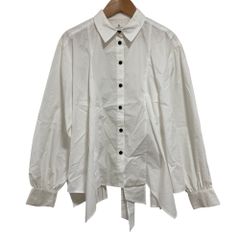 Sensounico センソユニコ慈雨 長袖シャツ ホワイト サイズ40 日本製