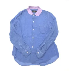 [盛岡77-0112]  tricot COMME des GARCONS トリコ コムデギャルソン シルク 長袖シャツ ブラウス M [中古/パケット][レディース]のサムネイル