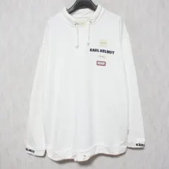 Karl Helmut カールヘルム パッチワーク スウェットシャツ トレーナー P0326UAL41 サイズM ホワイト メンズ レディース 古着 中古 USEDのサムネイル