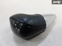 社外 シフトノブ シフト ノブ 黒木目 メッキ 内装 全長 約10cm 穴径 約9.2cm 即納 在庫有 棚9-4-Dのサムネイル