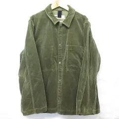 MHL エムエイチエル マーガレットハウエル コーデュロイ カバーオール ジャケット 596-1225506 Sサイズ カーキ メンズ 古着 中古 USEDのサムネイル