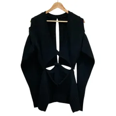 良品 LE CIEL BLEU ルシェルブルー Detatchable Knitted Top 36 ブラック レディース 古着 中古 USEDのサムネイル