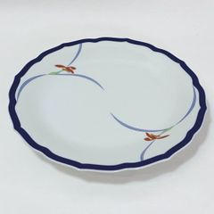 美品】香蘭社 KORANSHA 白磁 皿 5枚セット 花びら浮き彫り 木箱入り