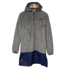 美品 THE NORTH FACE ノースフェイス PRIMA ONEPIECE ハーフジップ フーディ フリースワンピース NAW45005 サイズS グレー レディース 古着 中古 USEDのサムネイル