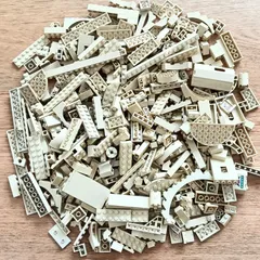 レゴ 正規品 中古 まとめ売り 約700g タン 大量 レゴブロック【管理番号：4068】のサムネイル