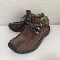 adidas アディダス スエード レザーシューズ 25.0cm ブラウン モカシンのサムネイル