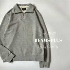 BEAMS PLUS / ハーフジップ プルオーバー スウェットのサムネイル