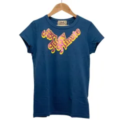 未使用 JUICY COUTURE ジューシークチュール プリントTシャツ M ネイビー  レディース 古着 中古 USEDのサムネイル