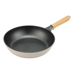 イオン トップバリュ HOME COORDY（ホームコーディ） ダイヤモンドコーティング 軽量フライパン IH対応 28cm グレー【MY0613】のサムネイル