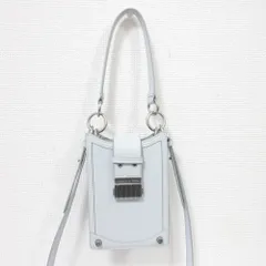 美品 CHARLES & KEITH チャールズアンドキース ウインスレッド ベルト フォーンポーチ  グレー レディース 古着 中古 USEDのサムネイル