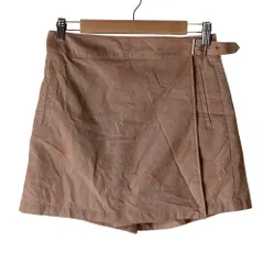 美品 BEAMS GOLF ビームスゴルフ オレンジレーベル スタープリント 星柄 ラップ キュロットパンツ M ベージュ レディース 古着 中古 USEDのサムネイル