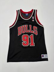 Champion NBA シカゴブルズ デニス・ロッドマン ユニフォーム 48