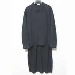 良品 ASTRAET アストラット アシンメトリーヘム ロングシャツ 5421-270-0052 ブラック レディース 古着 中古 USEDのサムネイル