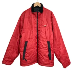 良品 AIGLE エーグル ACTIMUM ナイロン パデッドジャケット L レッド メンズ 古着 中古 USEDのサムネイル