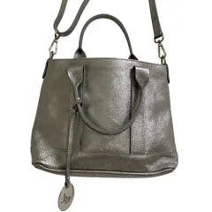 良品 bevini べヴィニ 2way ショルダーバッグ シルバーカラー レディース 古着 中古 USEDのサムネイル