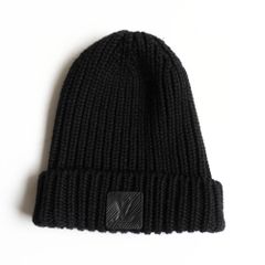 ルイヴィトン　ニット帽　キャップ 最高級】LOUIS VUITTON【ウール ニットキャップ ブラック】ルイ