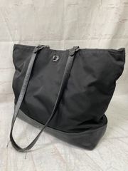Felisi フェリージ 15-24 ナイロン レザー トートバッグ 黒 A4可