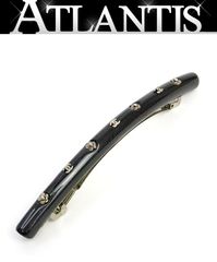 廃盤 激レア 美品】 CHANEL シャネル バレッタ カメリア ココマーク