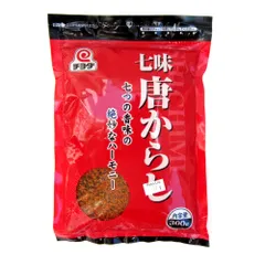 チヨダ　七味唐辛子(業務用)300g 1袋のサムネイル