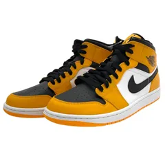 【中古】NIKE | ナイキ Air Jordan 1 Mid "Taxi"/エアジョーダン1 ミッド "タクシー"　スニーカー 靴　554724-701 イエロー×ブラック×ホワイト 29cm【尾張小牧店】のサムネイル