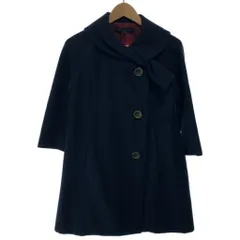 【中古】　MARC BY MARC JACOBS　ウールコート　ロング丈　サイドポケット　無地　古着　/2497のサムネイル