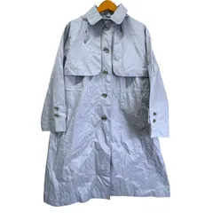 Aquascutum　アクアスキュータム 41009-09　レインコート　雨合羽　撥水　ポリエステル　M~L　フード取り外し可のサムネイル