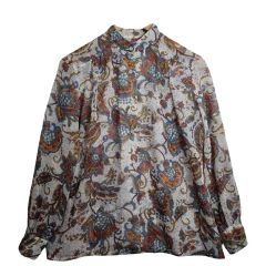 新品☆ ANAYI シルクペイズリープリントプルオーバー/セオリー、23区