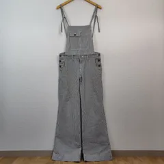 LEVI'S  リーバイス ヒッコリーストライプ オーバーオール サロペット 古着 アメカジ レトロのサムネイル