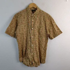 JUN MEN ジュンメン 総柄 半袖シャツ 花柄 L メンズ 古着 モード レトロのサムネイル