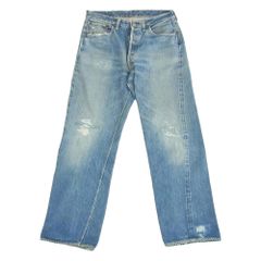 Levi's Original 50s 501XX BIG E Paper Patch, No Button Stamps on Back, Iron Rivet Stamped 16, Offset Sewing, Light Blue, W32 (approx.) [Used]