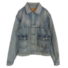 未使用KolorBEACONアシンメトリーデニムジャケット2 ¥73500ブルー