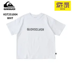 送料込【ムラスポ公式】QUICKSILVER クイックシルバー　OTL-KST251004　WHT（ホワイト）　キッズTシャツ　キッズ　ジュニア　Tシャツ　新品のサムネイル
