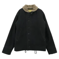 Buzz Rickson's バズリクソンズ BR12030 Type N-1 NAVY DEPARTMENT 40s Mode デッキジャケット ミリタリー ジャケット ネイビー系 36【中古】のサムネイル