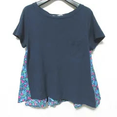 良品 sacai luck サカイラック フラワープリント ポケット カットソー 14SSLU702 サイズ2 ネイビー レディース 古着 中古 USEDのサムネイル