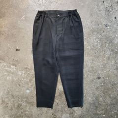 い*ぬ様 50s レーヨンギャバ スラックス ダークグレー - メルカリ