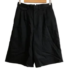 美品 24AW GRACE Class グレースクラス ウールツイルハーフパンツ ショートパンツ 0224416124 サイズ38 ブラック レディース 古着 中古 USEDのサムネイル