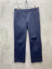 theory luxe セオリーリュクス スラックス パンツ クロップド アンクル丈 オフィスカジュアル size40/ネイビー ■◇ レディース