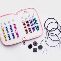 ゆ*こ様 KnitPro LYKKE 付け替え輪針セット3つ＋ケーブルまとめ - メルカリ