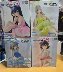 ブルーアーカイブ　Yumemirize　シロコ　アヤネ　セリカ　ノノミ　フィギュア　4種セット