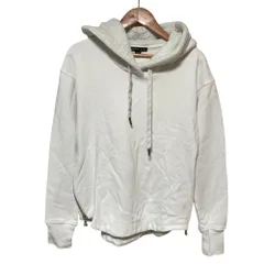 美品 JAMES PERSE ジェームスパース サイドジップ プルオーバー フーディ 0 ホワイト レディース 古着 中古 USEDのサムネイル