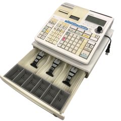 CASIO TE-2100 レジスター 鍵付 通電OK ジャンク - メルカリ
